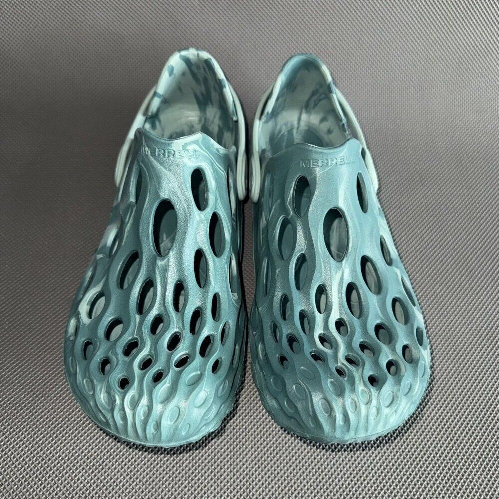 Merrell Mint Green Marbled Slip-On Sandals - Picture 2 of 8
